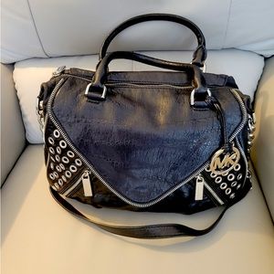 Michael Kors bag with silver hardware